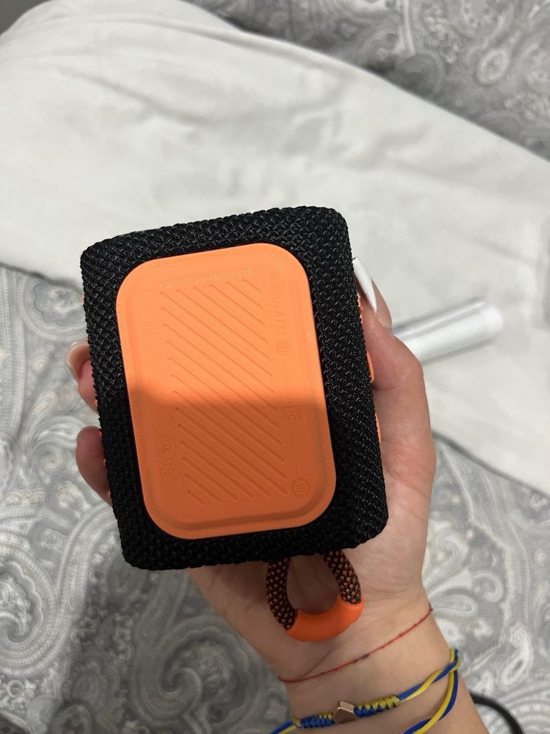 Altavoz JBL Go 3 Negro/Naranja afbeelding 4