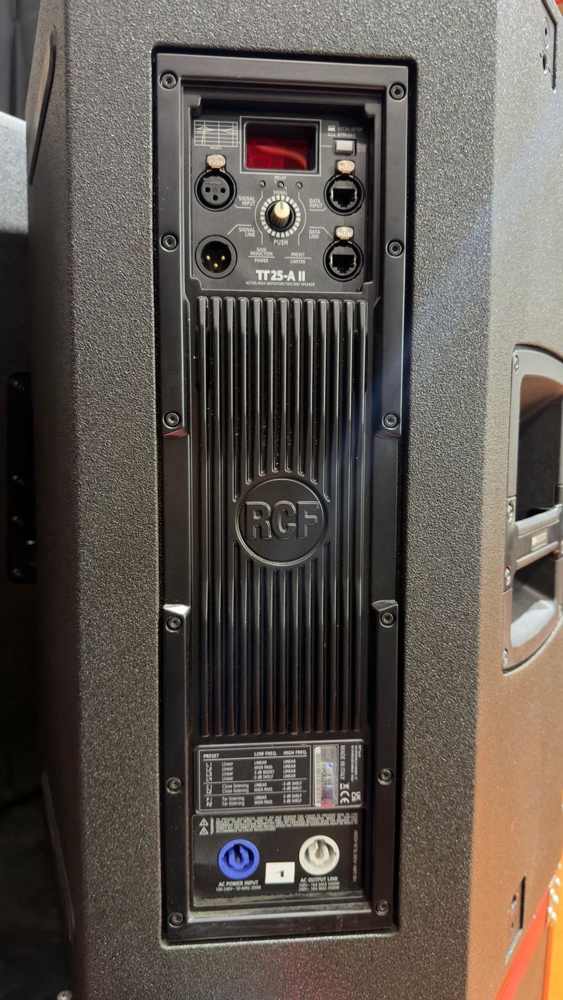 2 RCF TT25-mk2 Impolutas afbeelding 3