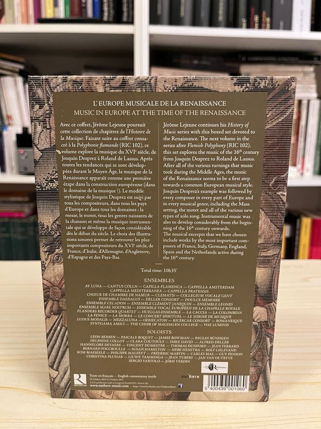 L'Europe Musicale De La Renaissance 8CD