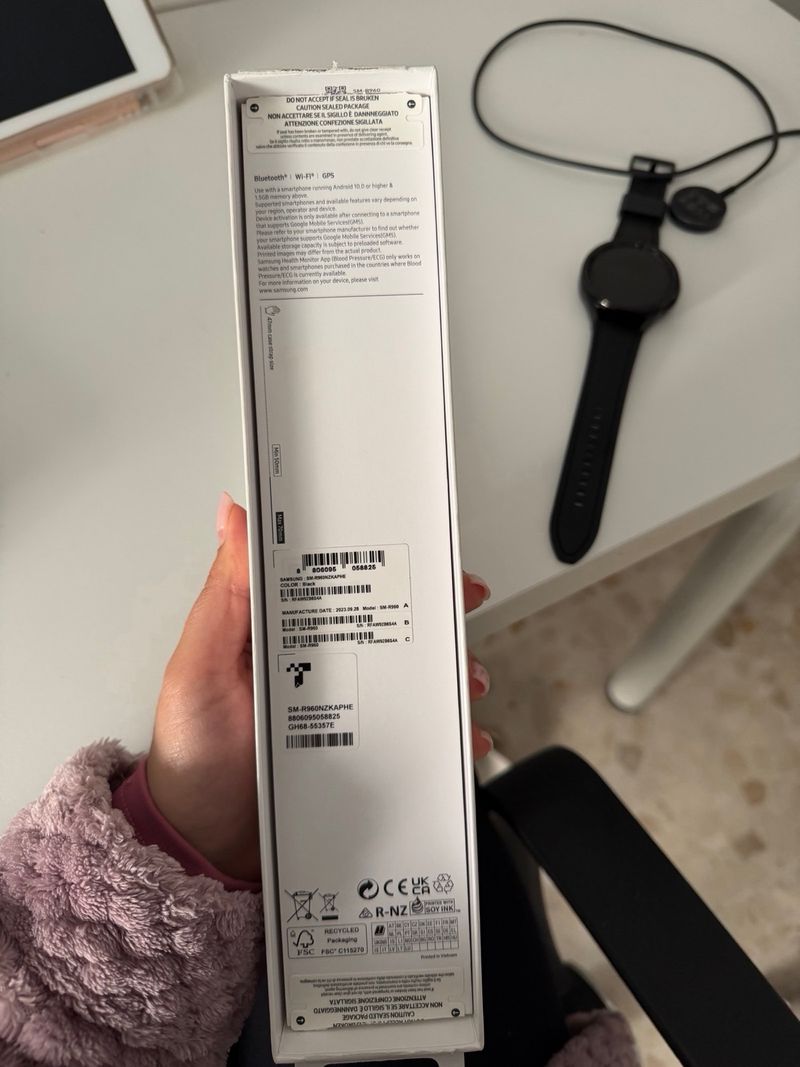 Samsung Galaxy Watch 6 Classic Negro afbeelding 6