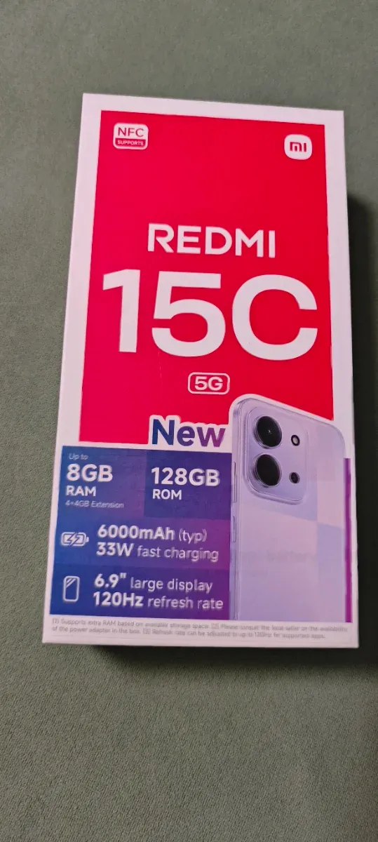 Xiaomi Redmi 15C 128GB Nuevo afbeelding 2