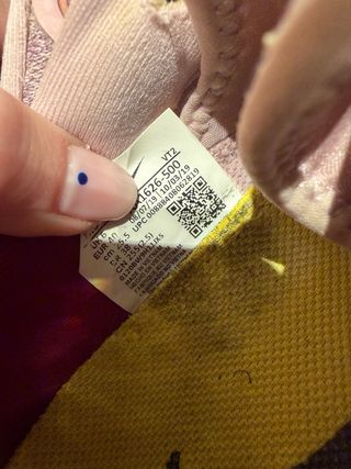 Zapatillas Nike React Rosa y Morado