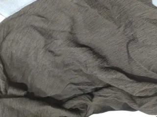 Funda sofá elástica negra 3 plazas