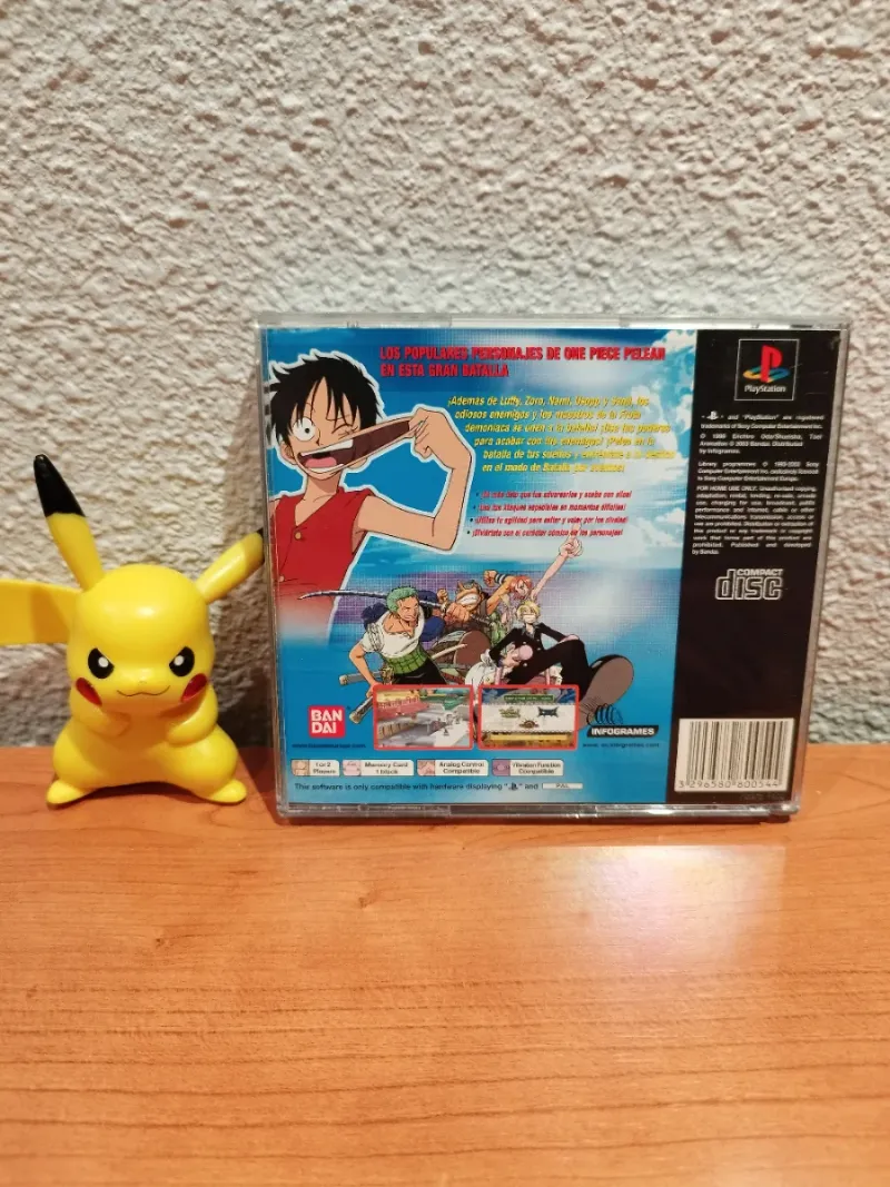 One Piece Grand Battle! PS1 PAL🇪🇸 afbeelding 2