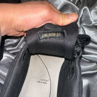 Scarpe Louis Vuitton Nere Crystal Taglia 43