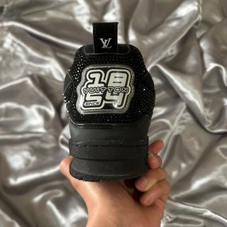 Scarpe Louis Vuitton Nere Crystal Taglia 43