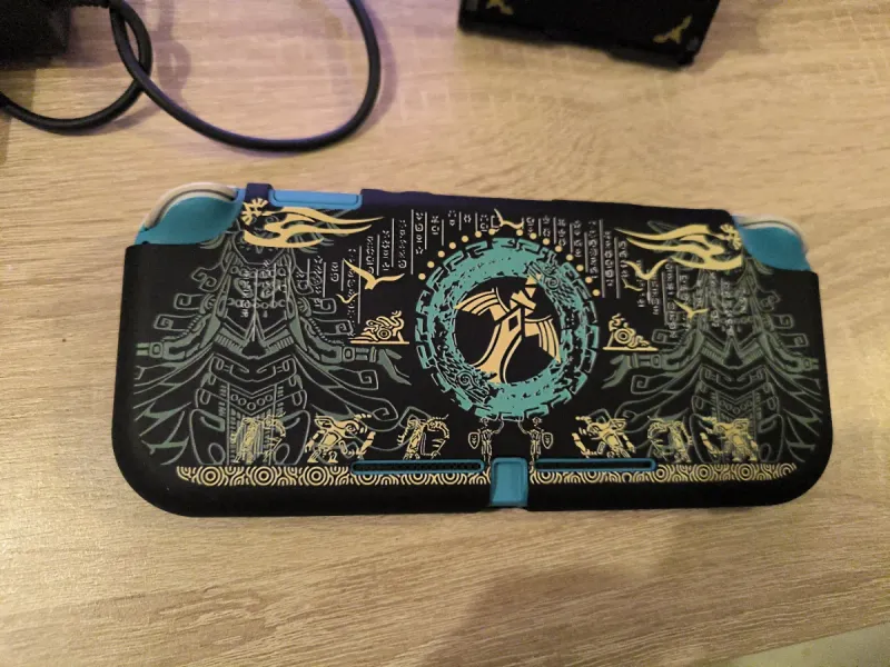 Nintendo Switch Lite Turquesa + Funda y accesorios afbeelding 5