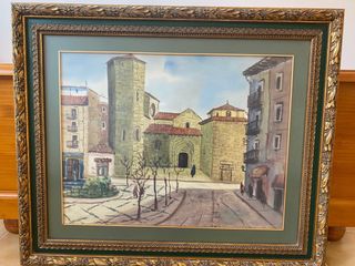 Cuadro Iglesia San Pedro el Viejo Huesca