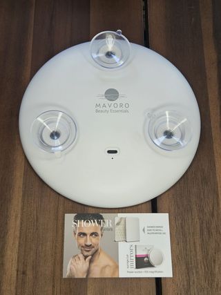 Espejo de Maquillaje Portátil con Luz LED 10X