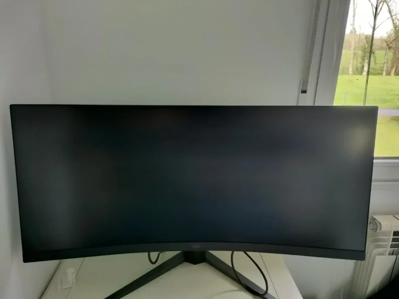 Monitor Curvo Negro afbeelding 2