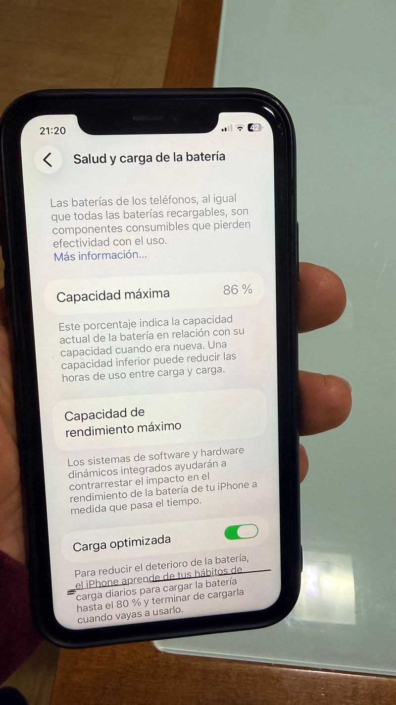 iPhone 11 128GB Negro ( 86 % batería) afbeelding 8