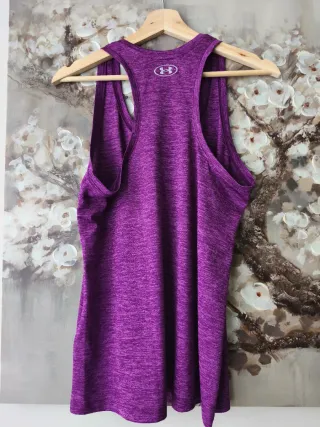 Camiseta deportiva Under Armour morada
