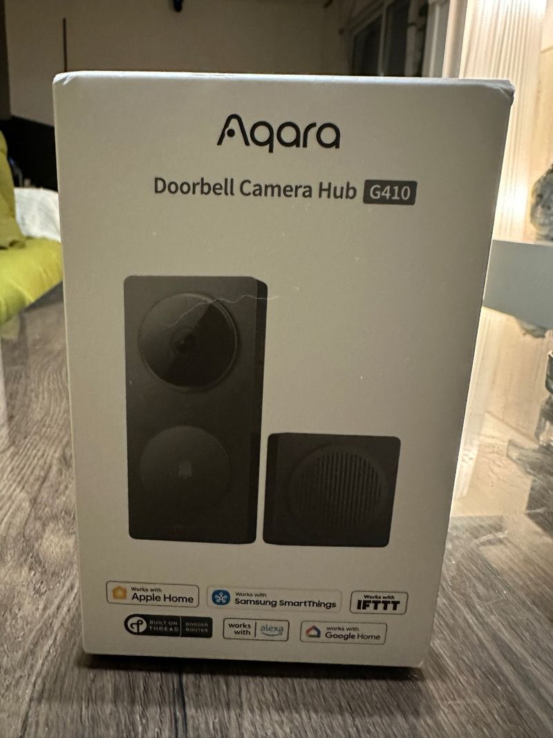 Aqara G410 Doorbell Camera Hub nueva sin abri