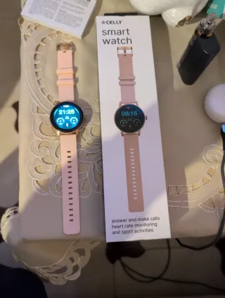 Smartwatch Celly Rosa