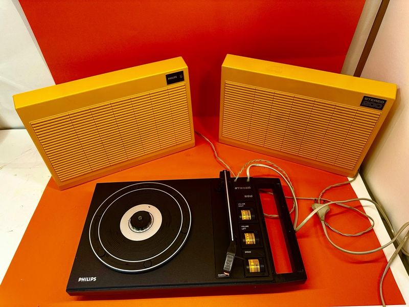 Giradischi Philips 200 Amarillo