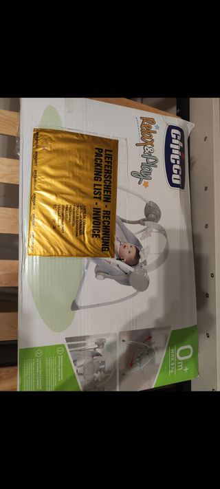 Sdraietta Chicco Relax & Play Grigia