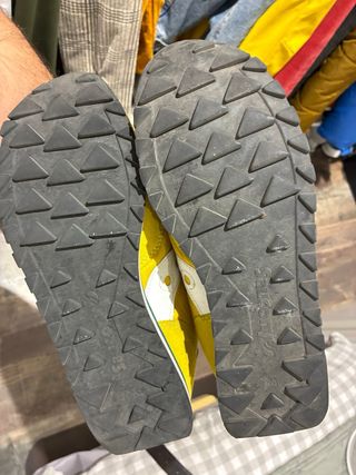 Zapatillas Saucony Amarillas y Verdes