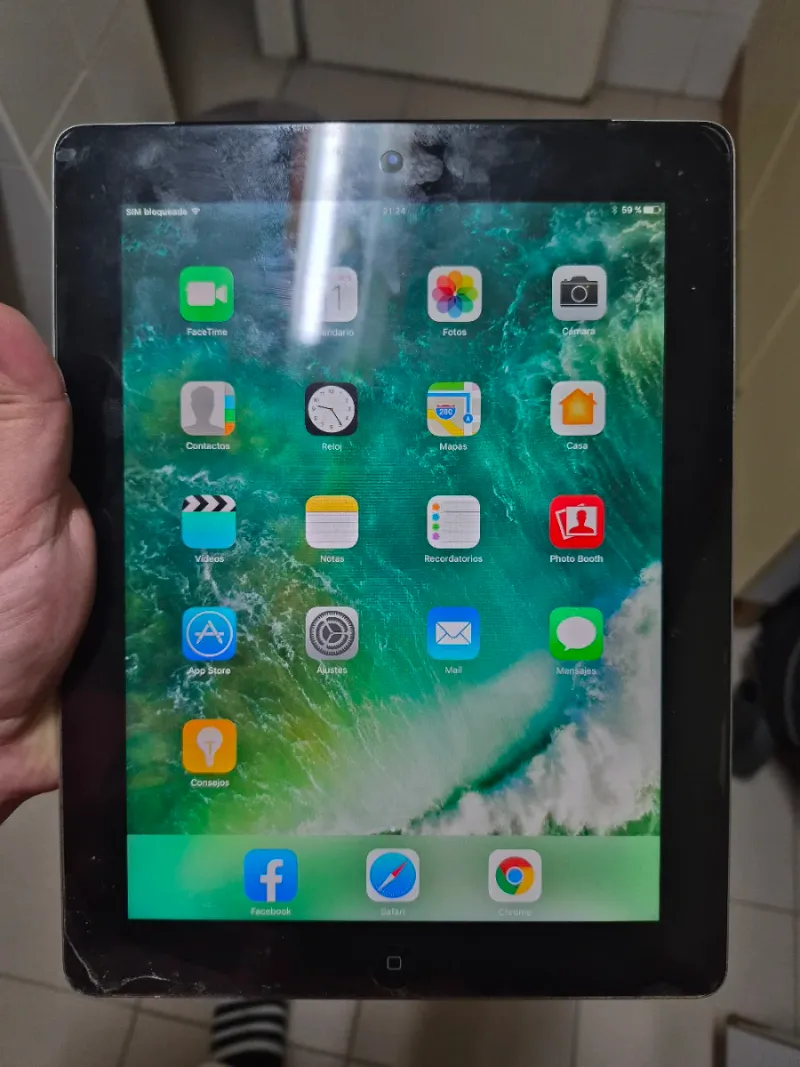 Apple iPad 4 Negro/Plata