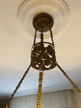 Lámpara vintage restaurada