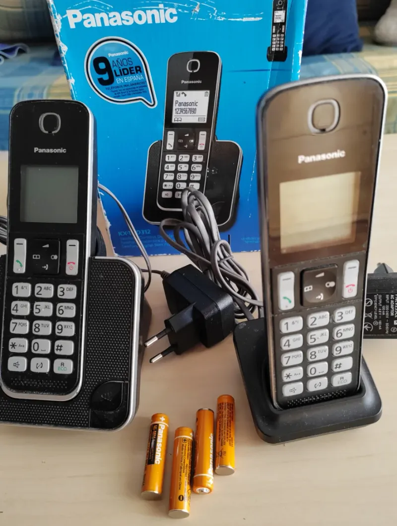 Teléfono Inalámbrico Duo Panasonic KX-TGD312 afbeelding 2