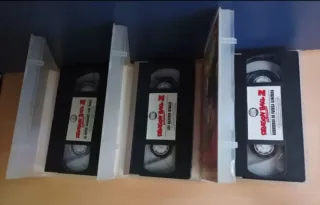 Dragon Ball Z VHS Pack 7-8-9 España Retro Vintage.