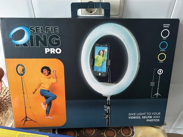 Aro de Luz Selfie King Pro con Trípode