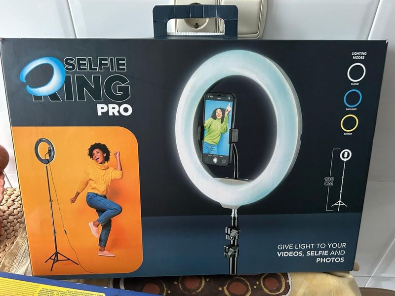 Aro de Luz Selfie King Pro con Trípode