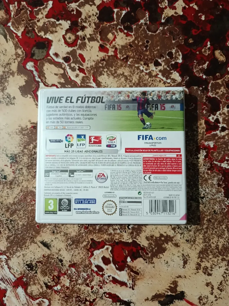 FIFA 15 Legacy Edition Nintendo 3DS afbeelding 2