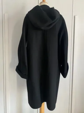 Montgomery nero con cappuccio Tg S Vicolo