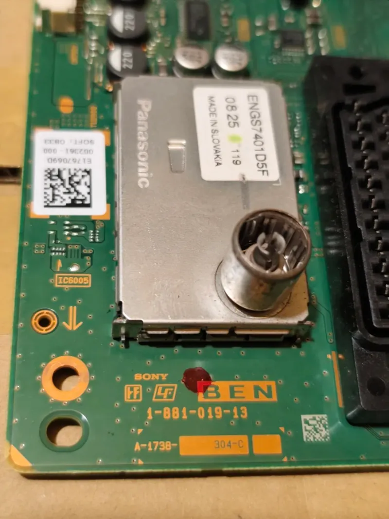 Placa Main 1-881-019-13 TV SONY 32EX600 afbeelding 2