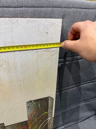 Tríptico Cuadro Abstracto Skyline