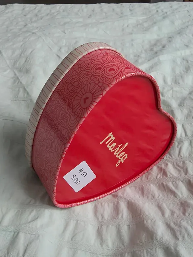 Cajas de lata corazón Te Amo