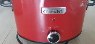Olla de Cocción Lenta Crock-Pot Roja