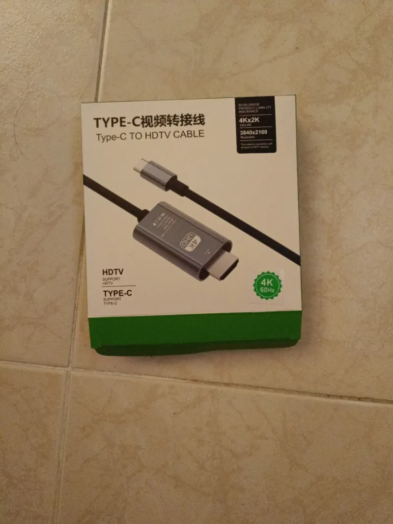 Cable Type-C a HDTV 4K 60Hz