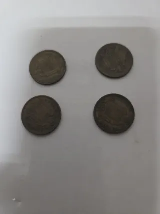 Monedas 1 peseta Franco 1953 estrella 63