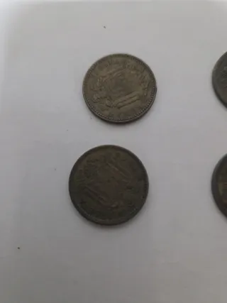 Monedas 1 peseta Franco 1953 estrella 63