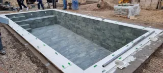 Piscinas de obra gunitadas