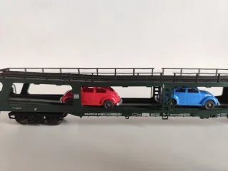 Lote de dos vagones de tren escala H0 Fleischmann