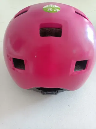 Casco rosa Decathlon talla XS