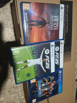 Juegos PS5: Jedi Survivor, FC 25, Jump Forc