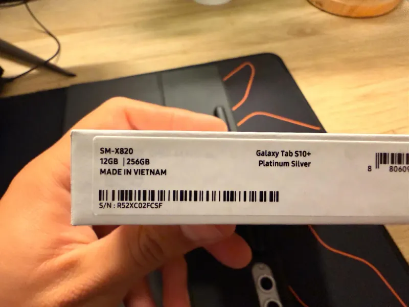 Samsung Galaxy Tab S10+ Caja Vacía afbeelding 6