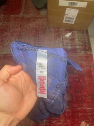 Shorts hombre camuflaje azul Cedar Wood State