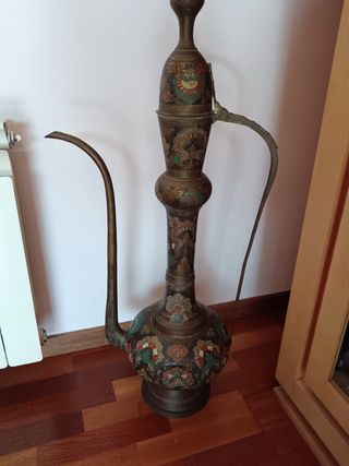 Jarrón antiguo Marroquí metal