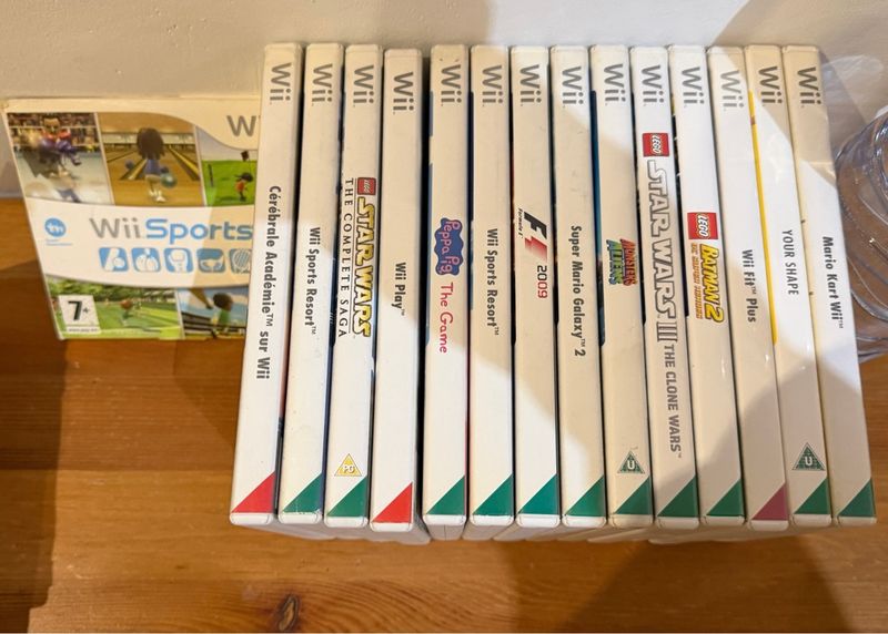 Pack Juegos Wii: Sports, Star Wars, Mario, etc.
