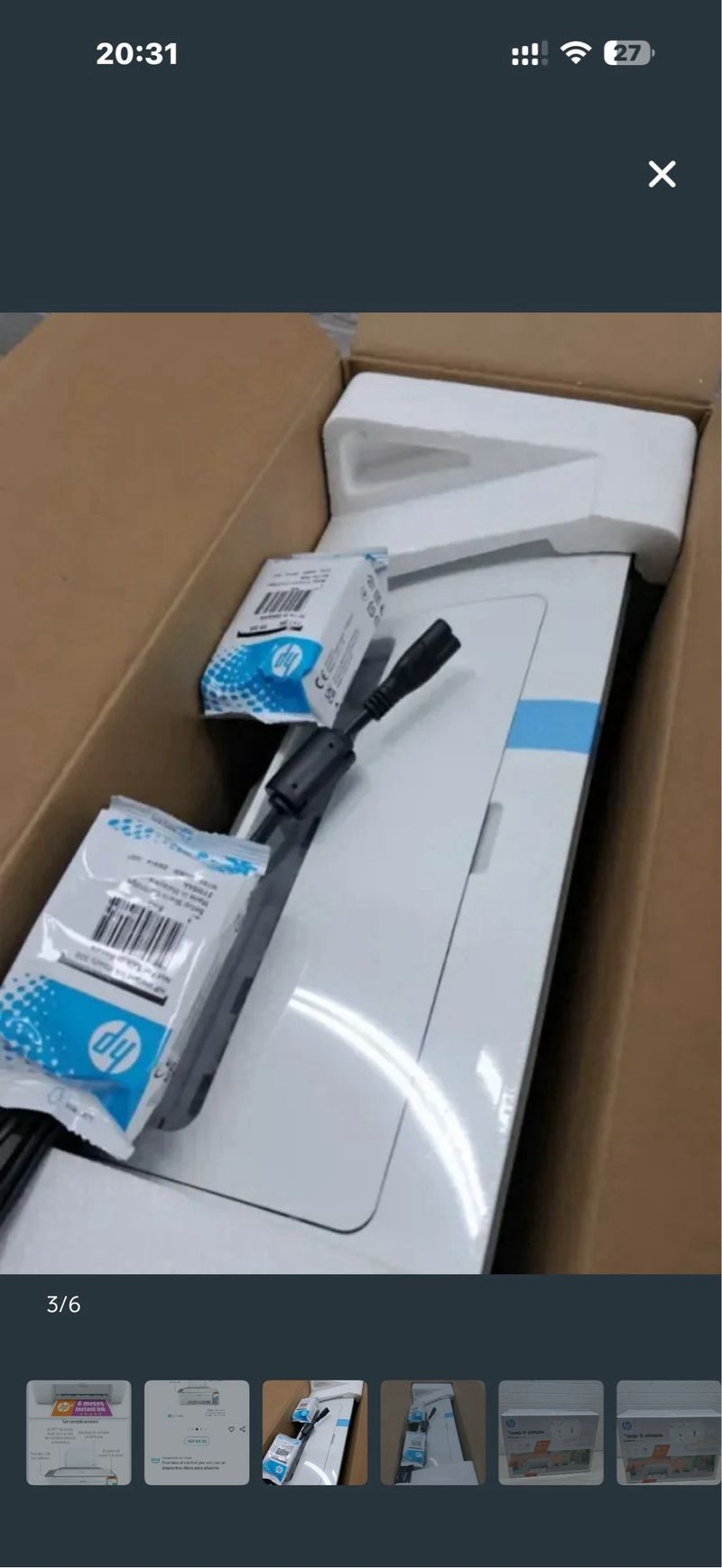 Impresora HP DeskJet 2720S Multifunción A ESTRENAR afbeelding 2