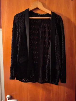 Chaqueta Zara encaje talla única