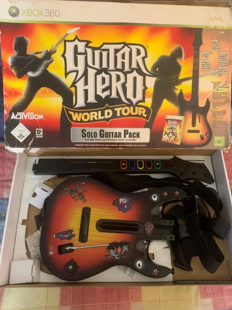 Guitarra Guitar Hero World Tour Xbox 360