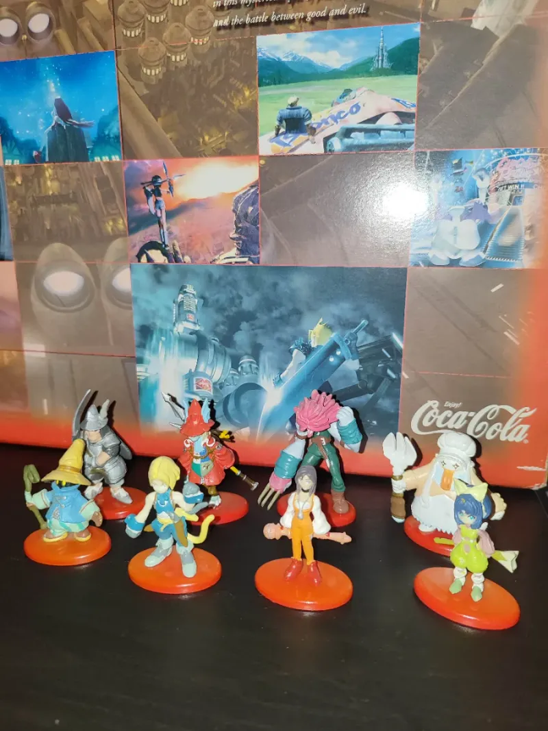 Figuras sueltas Final fantasy Coca-Cola afbeelding 3