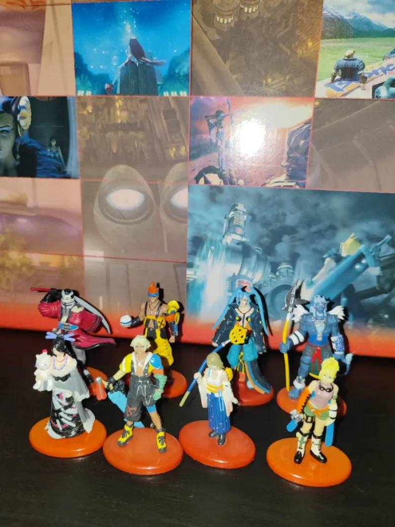 Figuras sueltas Final fantasy Coca-Cola afbeelding 4