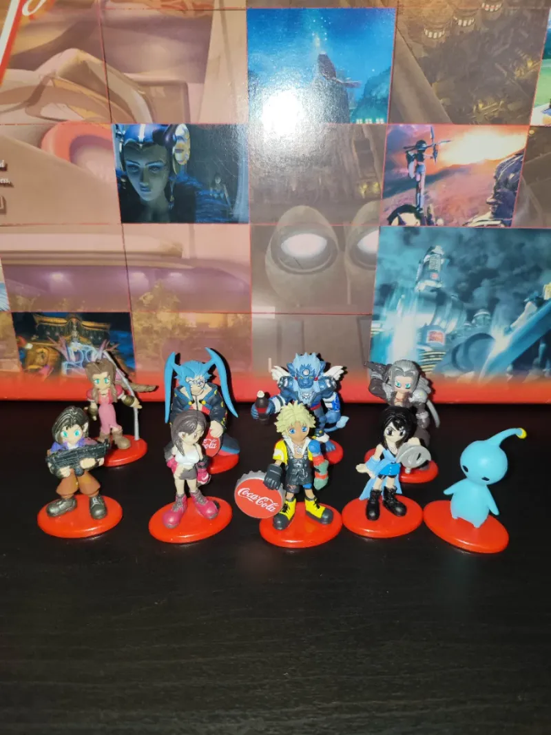Figuras sueltas Final fantasy Coca-Cola afbeelding 5